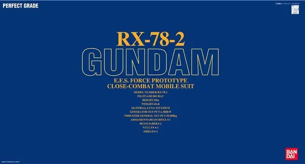 PG 1/60 RX-78-2 高达 (PGU工程新纪元)